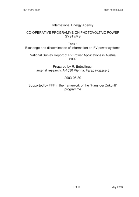 2002年奥地利全国调查报告