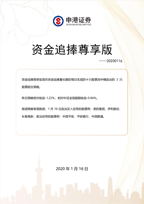 资金追捧尊享版