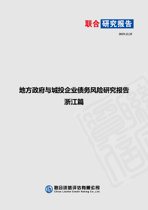 浙江省区域债务风险分析研究报告