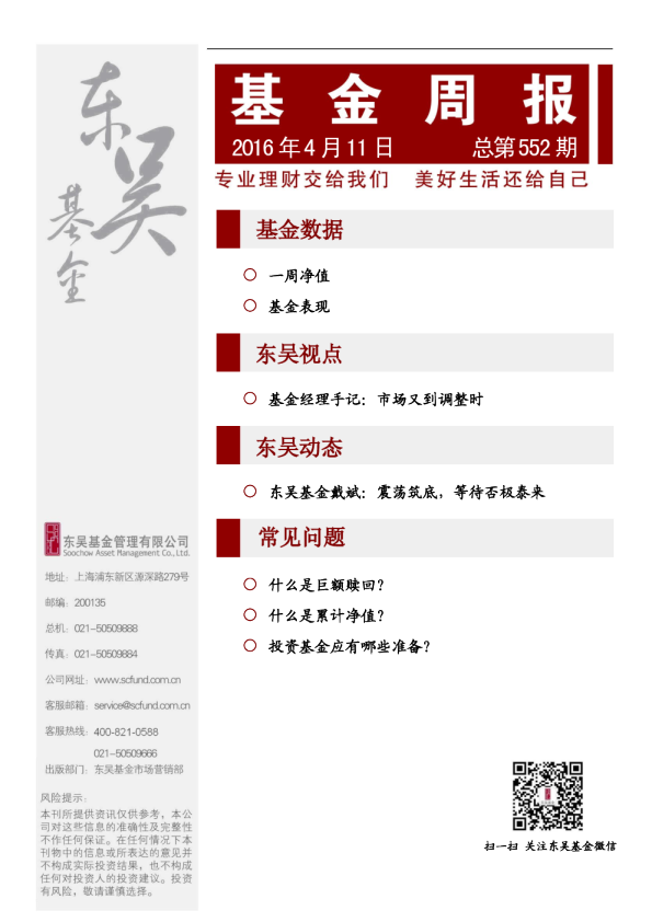 基金周报