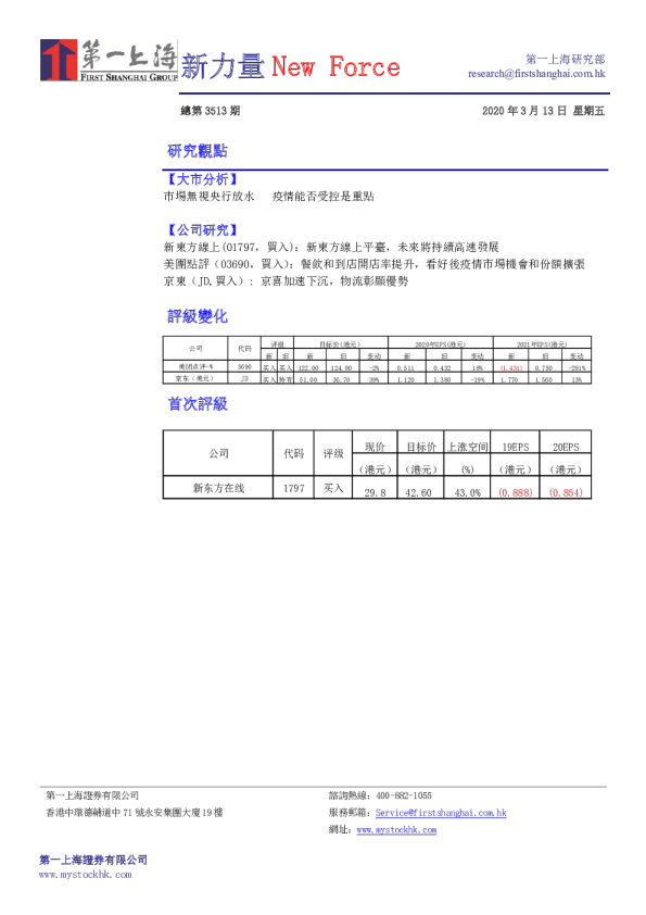 新力量New Force总第3513期