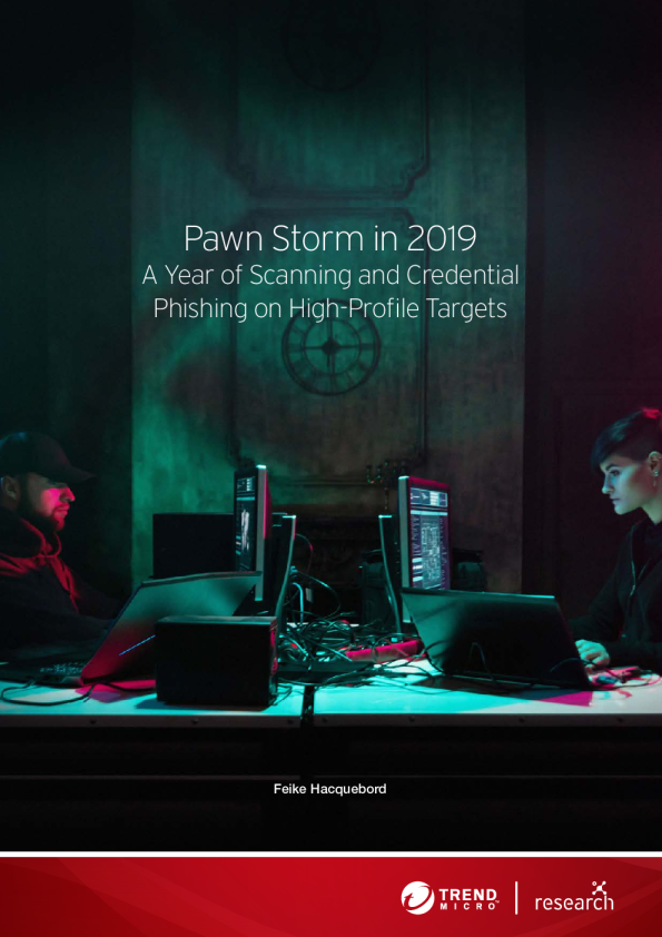 Probing Pawn Storm: Cyberespionage Campaign Through Scanning, Credential Phishing and More