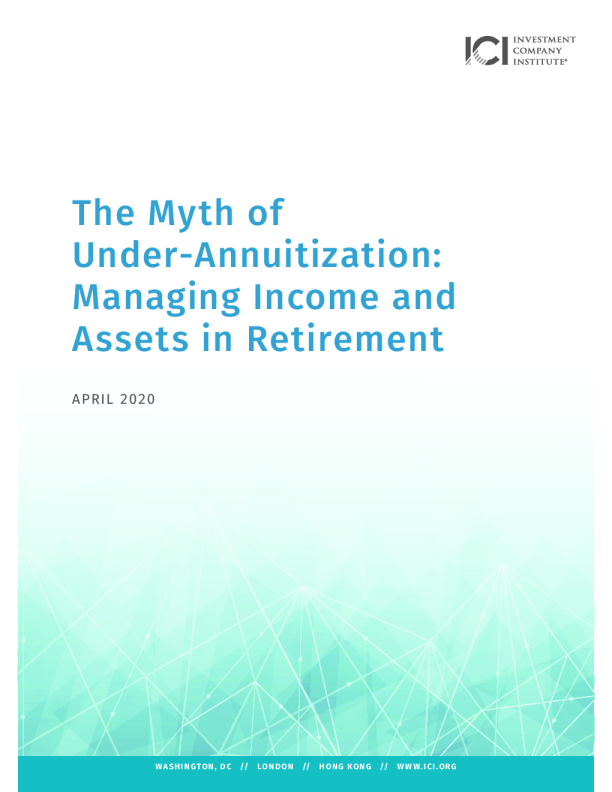 年金化不足的神话：退休后的收入和资产管理（pdf）