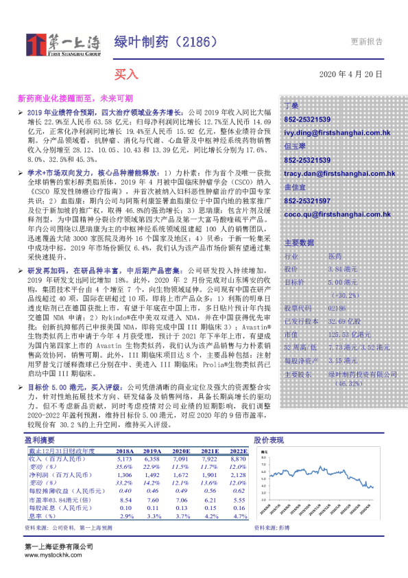 新药商业化接踵而至，未来可期