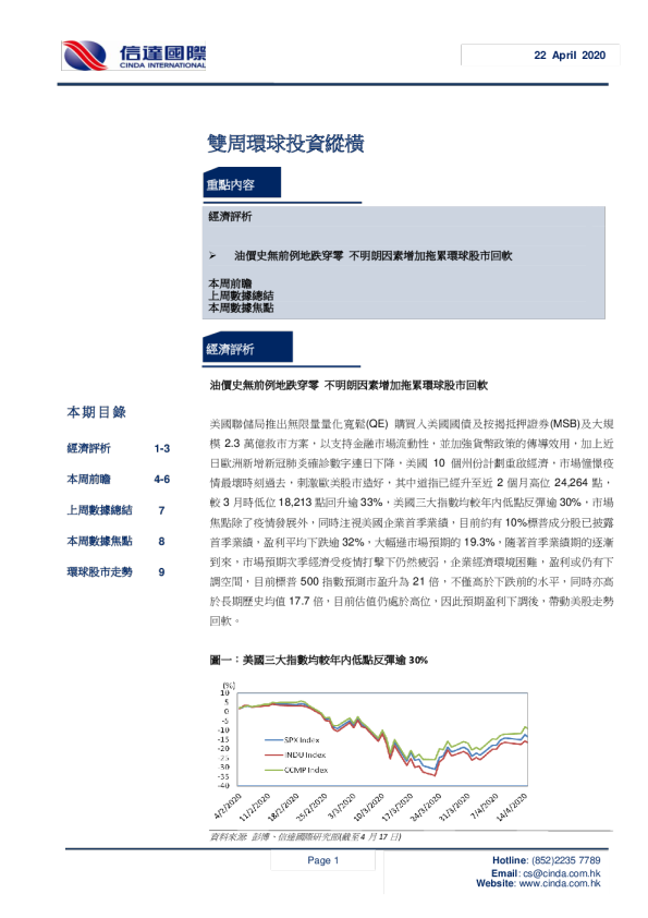 双周环球投资纵横