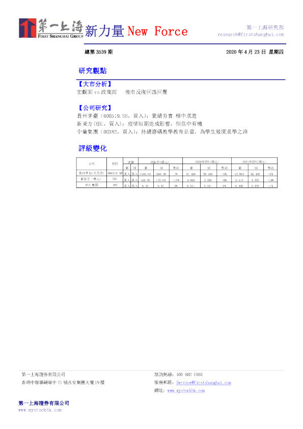 新力量New Force总第3539期