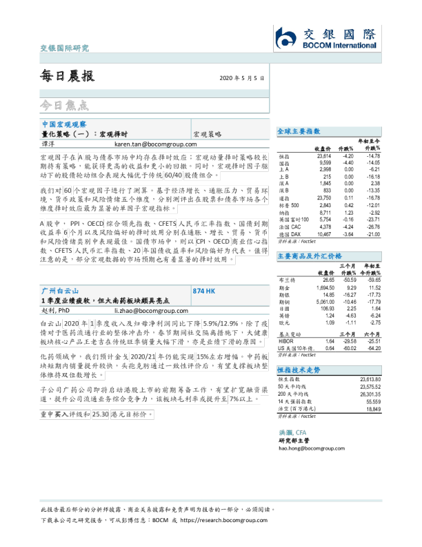 交银国际每日晨报