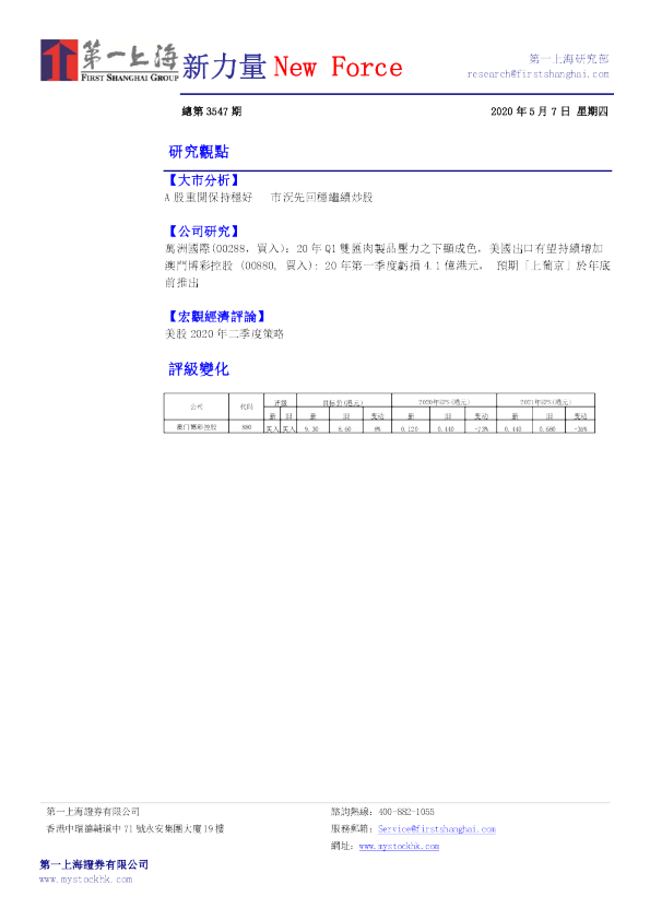 新力量New Force总第3547期