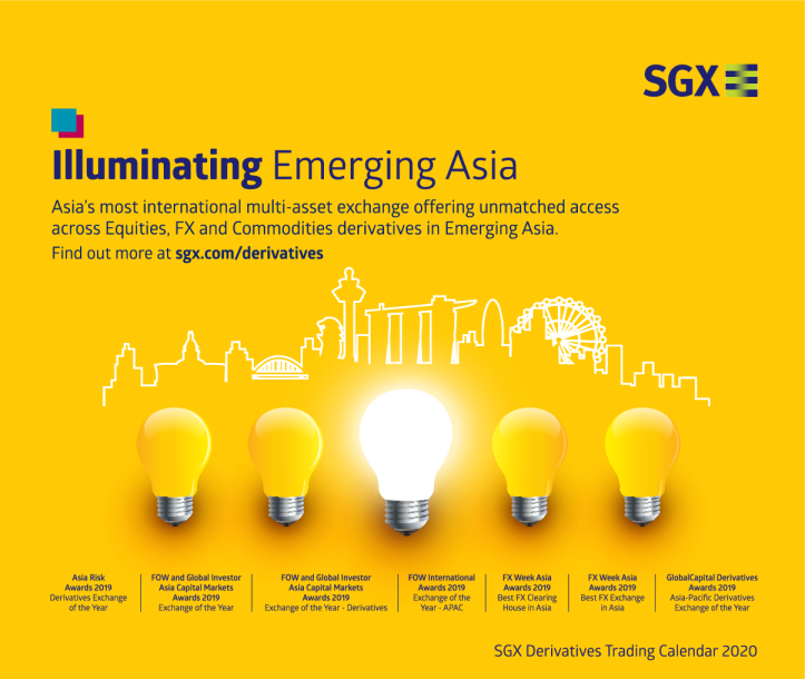 新加坡交易所将贸易商与亚太地区的多样化产品联系起来