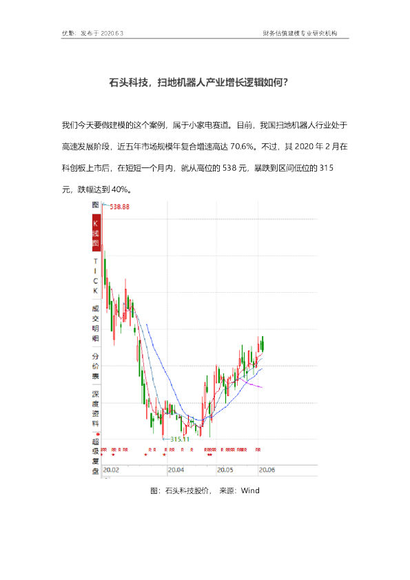 石头科技，扫地机器人产业增长逻辑如何？