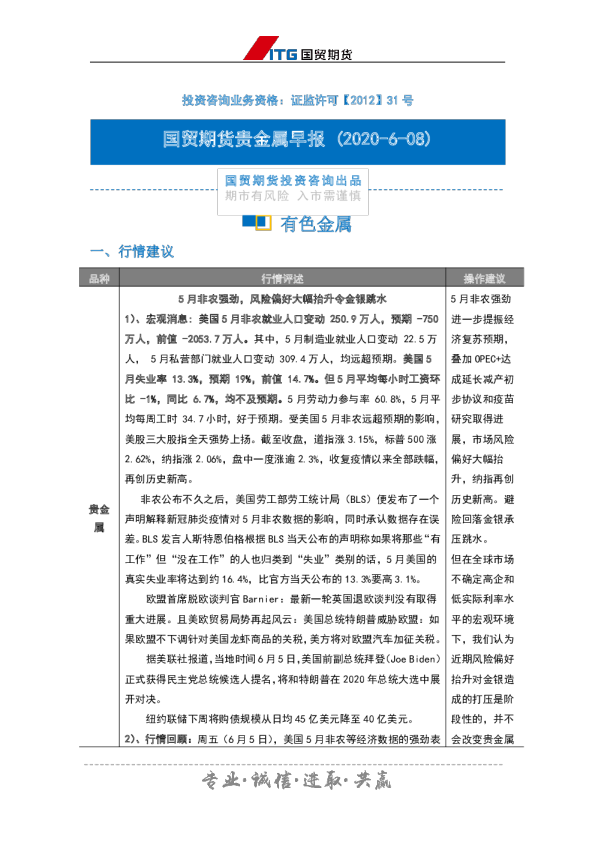 投研日报-有色金属