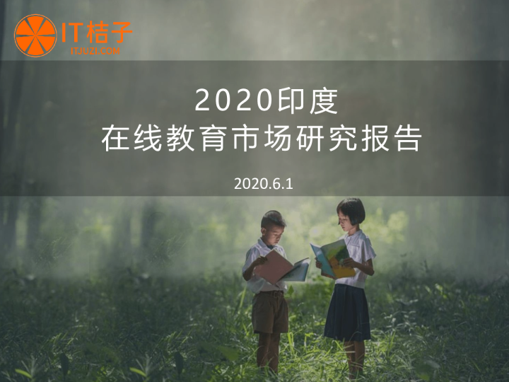 2020印度在线教育市场研究报告