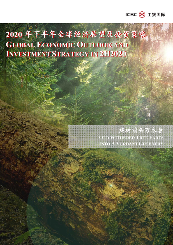 工银国际内刊下半年全球经济展望