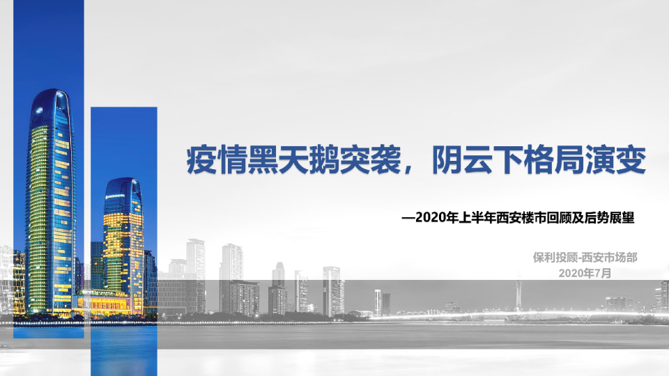 2020年上半年西安楼市回顾及后势展望