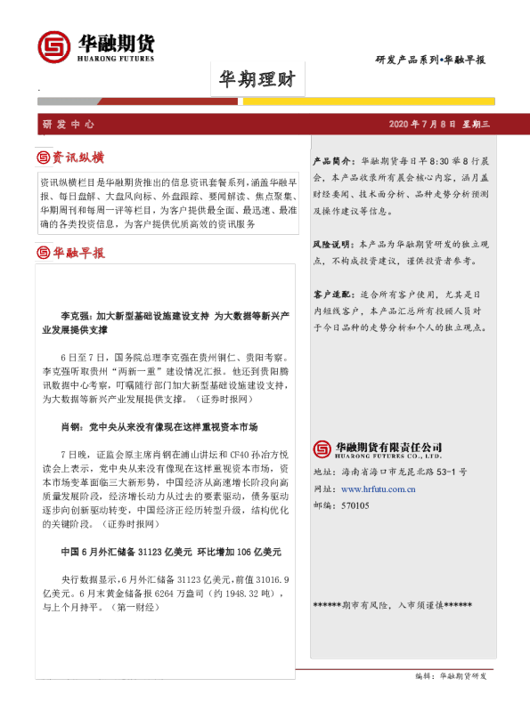 华融早报