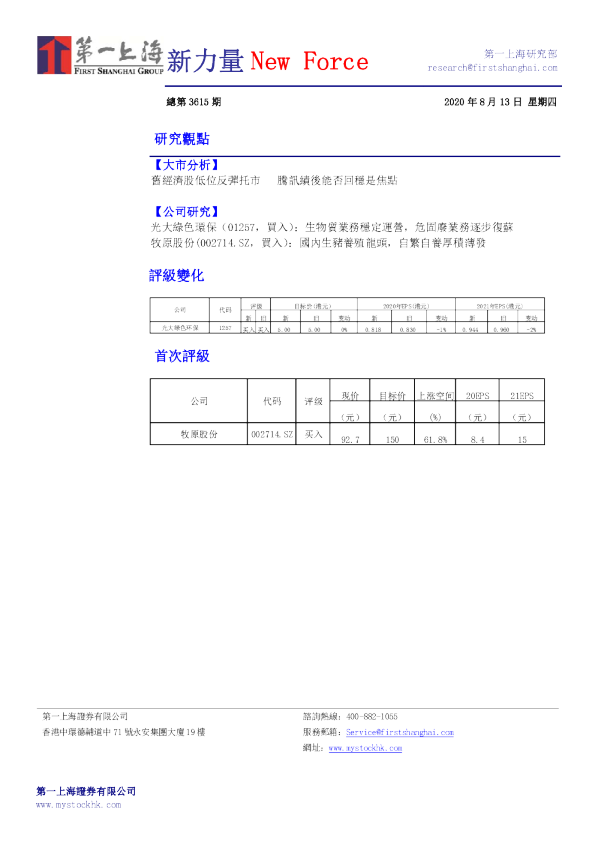 新力量New Force总第3615期