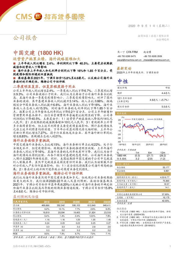 运营资产拖累业绩，海外战略困难加大