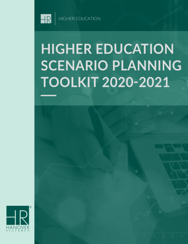 2020-2021年高等教育情景规划工具包