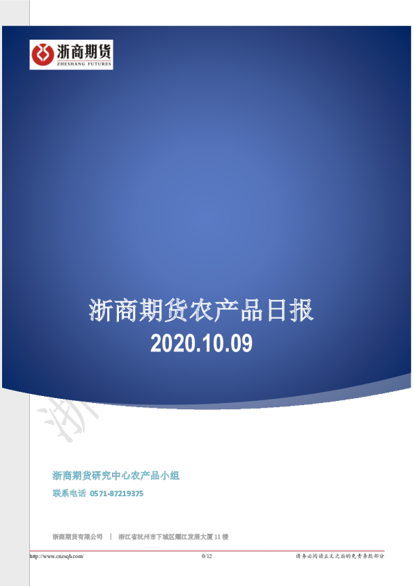农产品早报