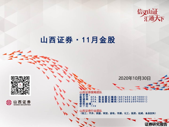 11月金股