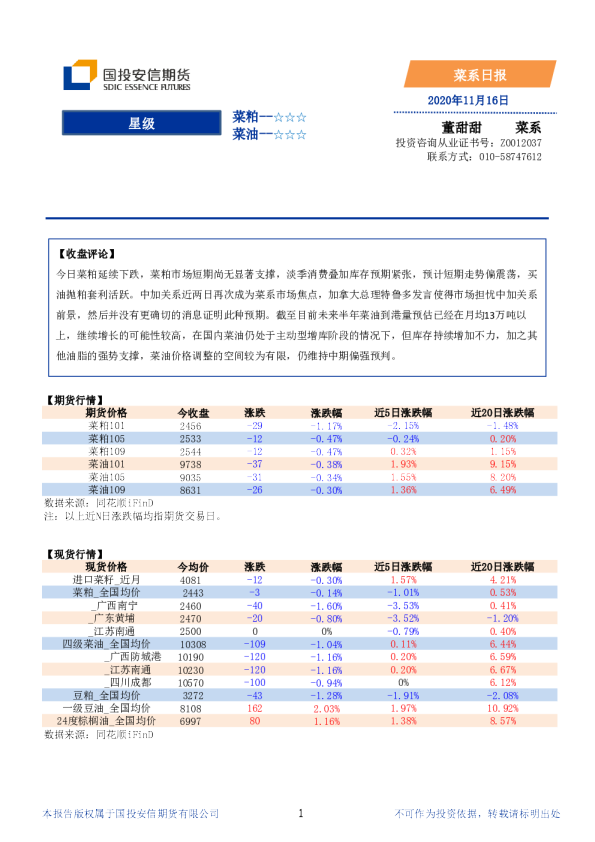 菜系日报