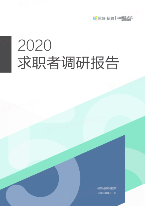 2020求职者调研报告