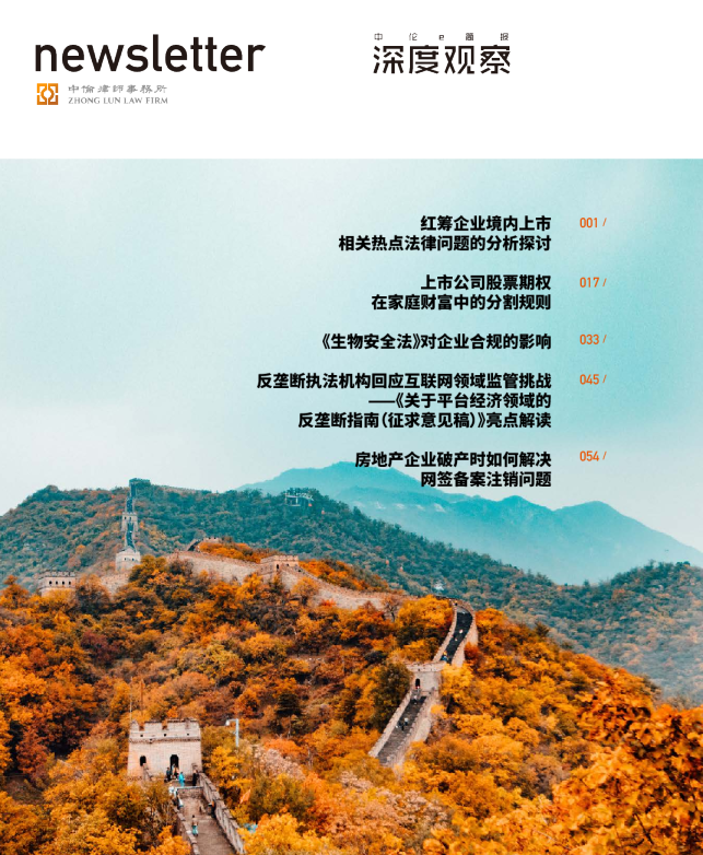 中伦深度观察2020年11月