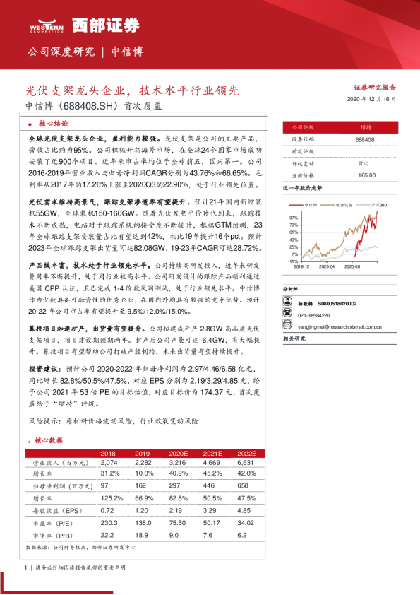 光伏支架龙头企业，技术水平行业领先