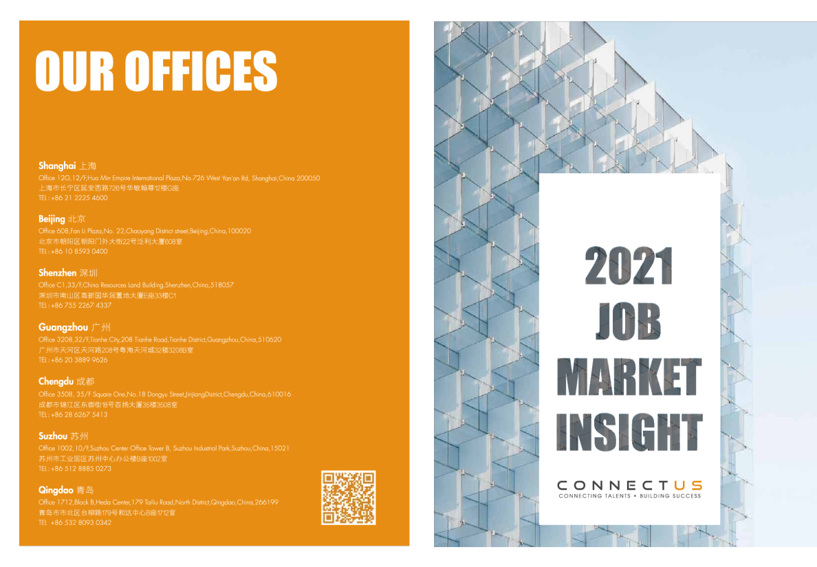 2021年CONNECTUS职业营销洞察