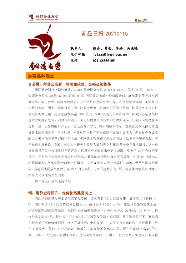 商品日报