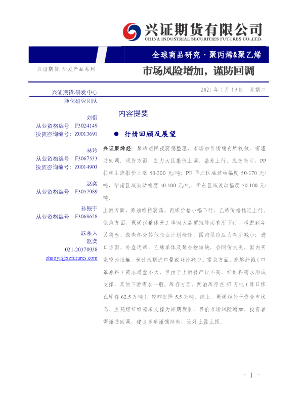 市场风险增加，谨防回调