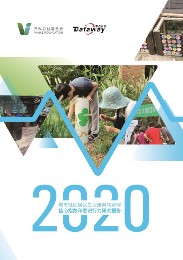 2020年城市社区居民生活废弃物管理信心指数与意识行为研究报告