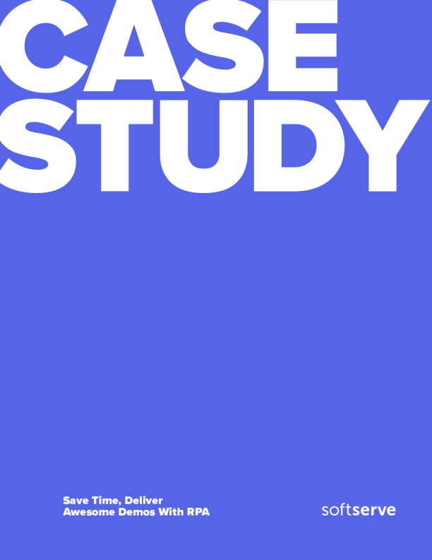 通过RPA节省时间，提供出色的演示