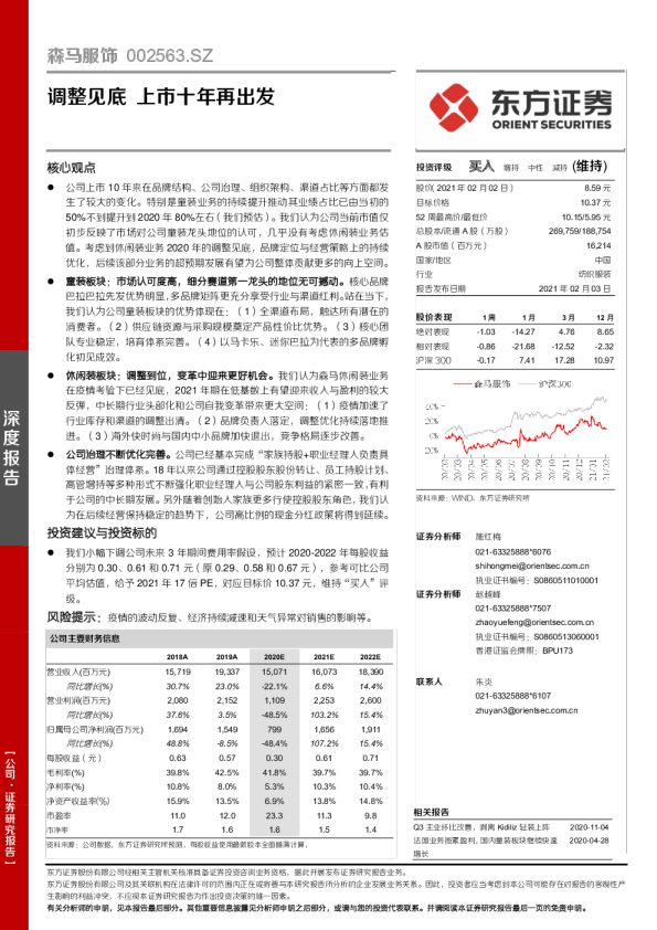 调整见底，上市十年再出发