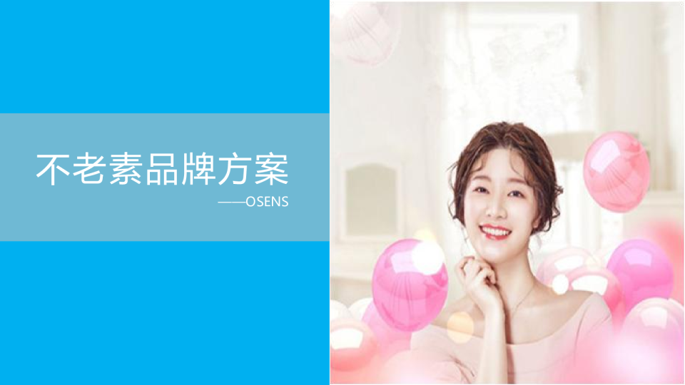 不老素化妆品牌-战略规划