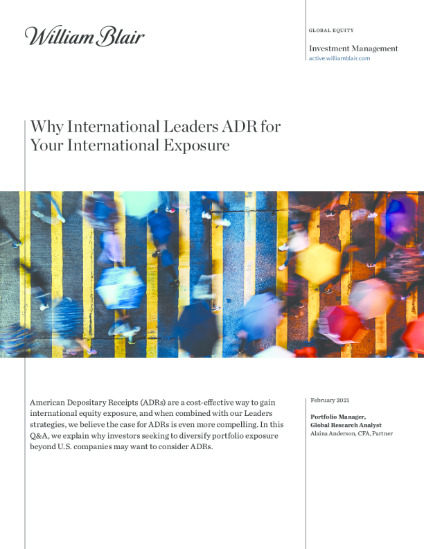 为什么国际暴露的 ADR