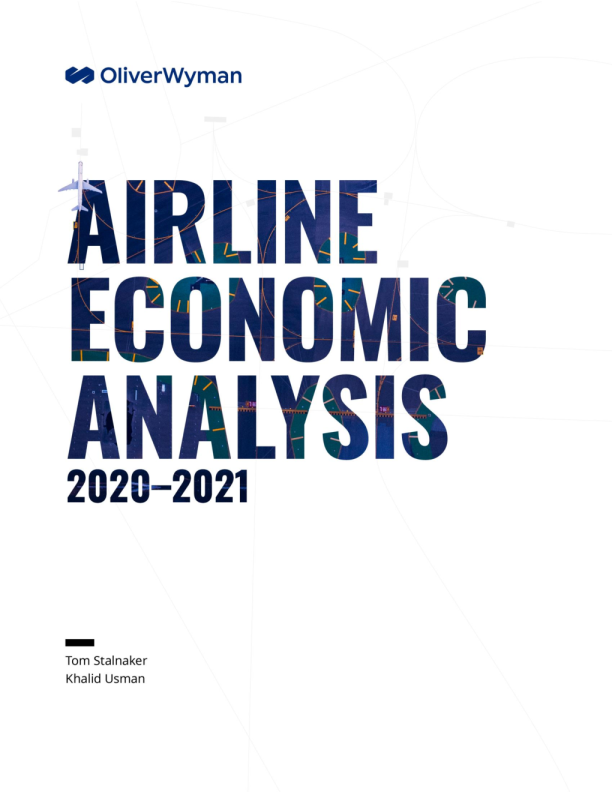 2020-2021年航空经济分析