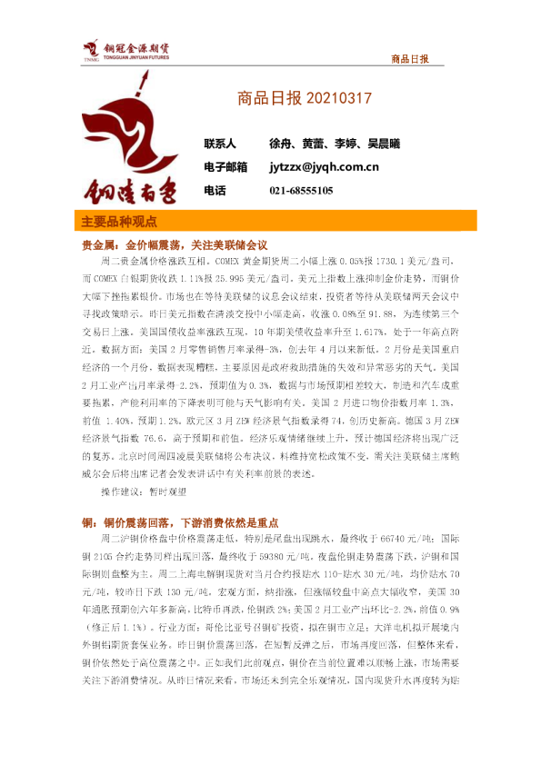 商品日报