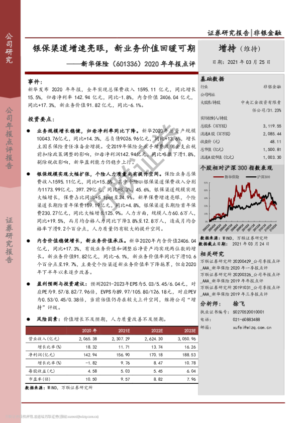 2020年年报点评，日期：2021年03月25日