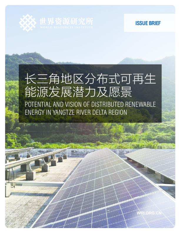 长三角地区分布式可再生能源发展潜力及愿景
