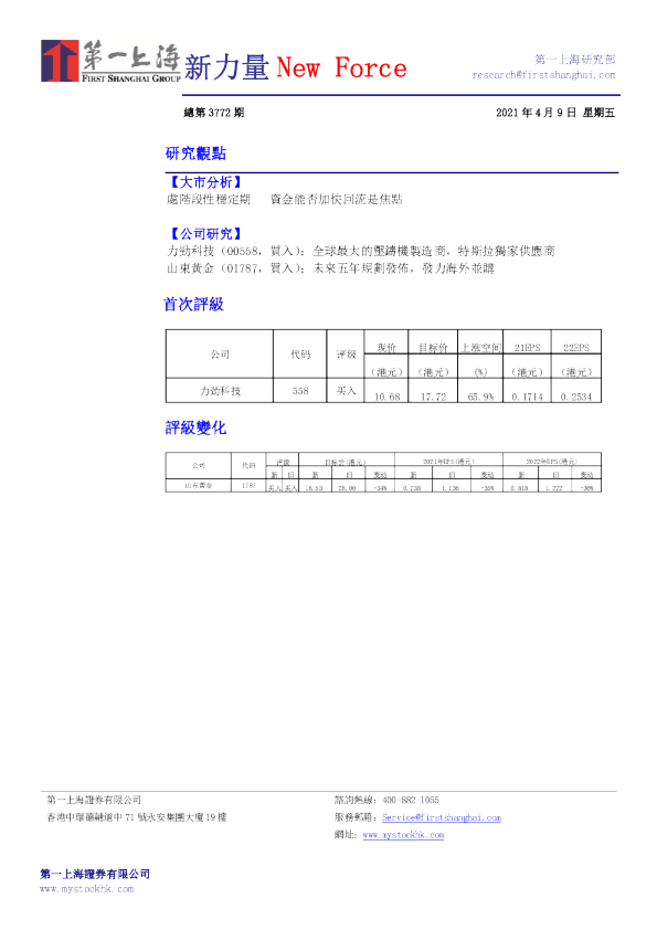 新力量New Force总第3772期