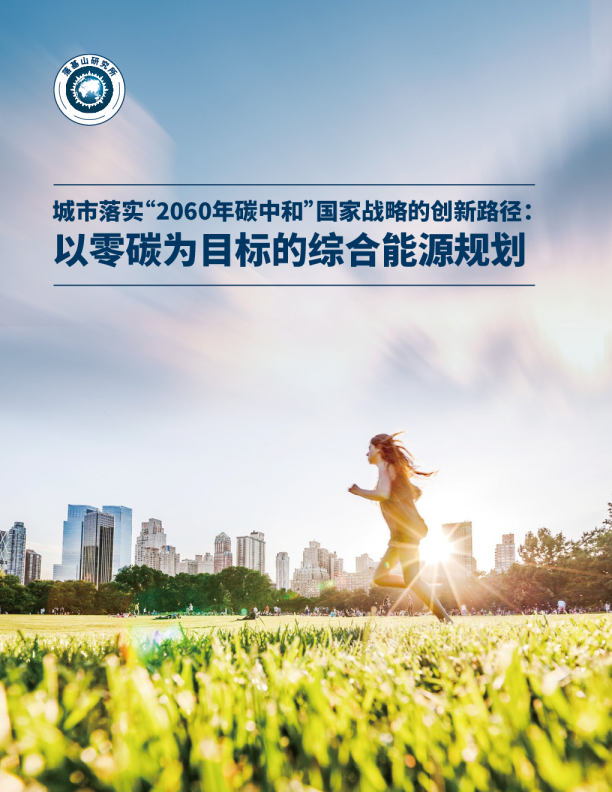 2021以零碳为目标的综合能源规划