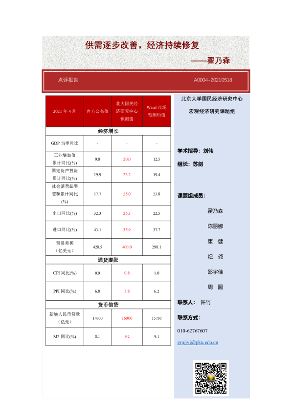 点评报告：基数效应叠加信用债到期， 金融数据继续回落