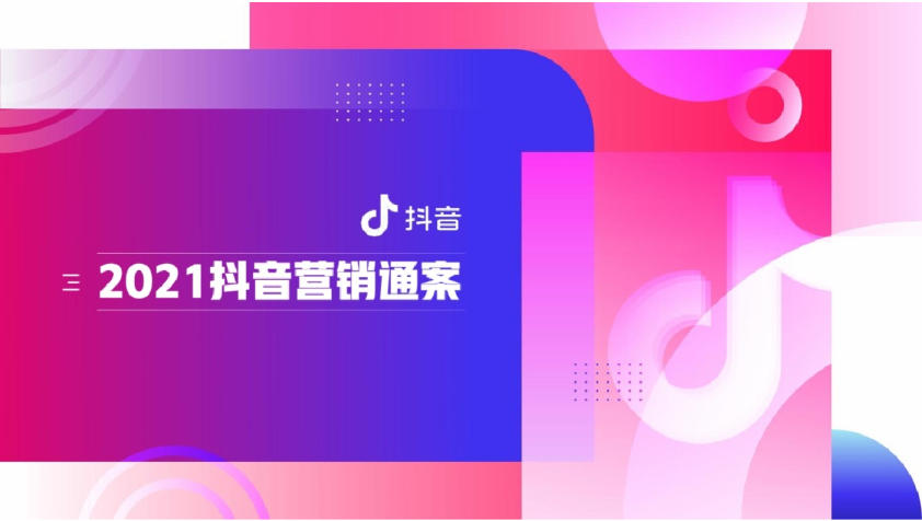 2021抖音营销通案