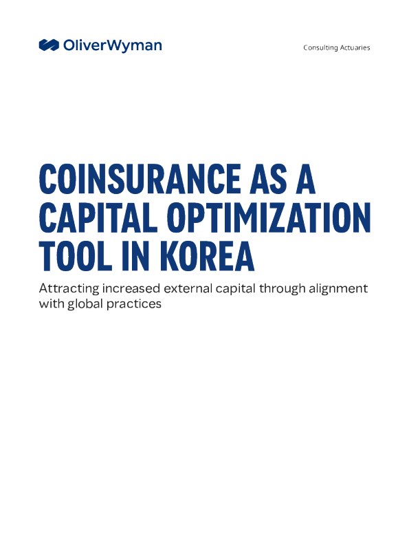 共保作为韩国的资本优化工具