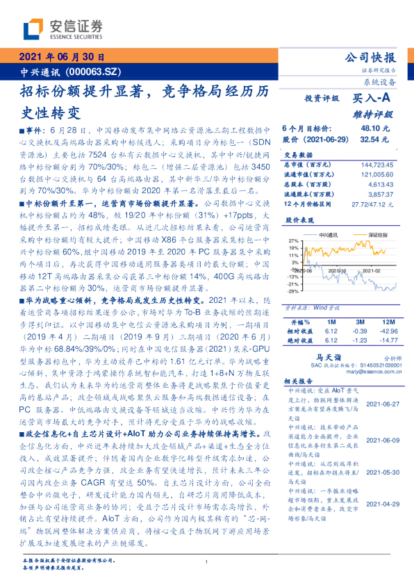 招标份额提升显著，竞争格局经历历史性转变
