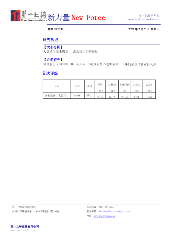 新力量New Force总第3832期