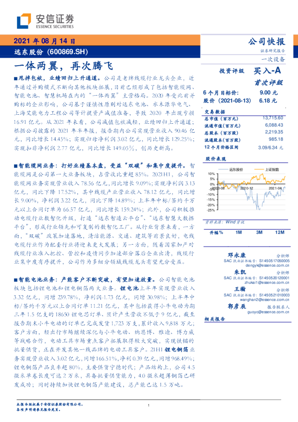 一体两翼，再次腾飞