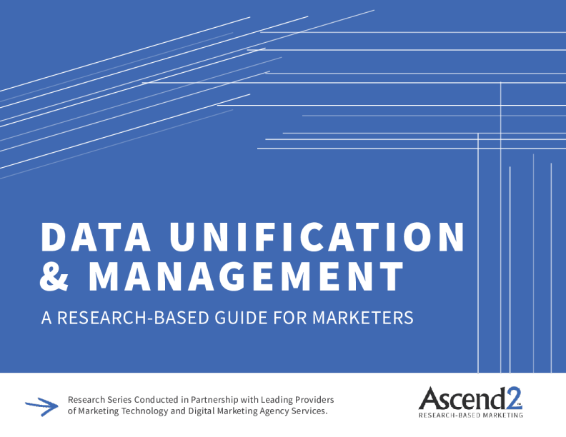 Research Swipe File: Data Unification & Management