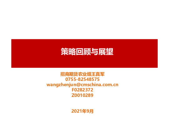 策略回顾与展望
